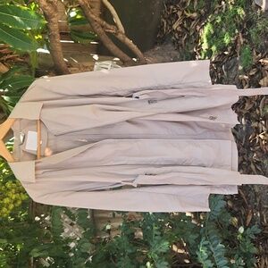 7 for all mankind French-style raincoat